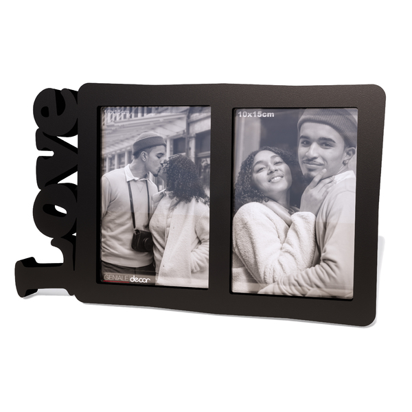 Quadro Love Presente De Namoro Especial Foto Casal 10x15cm Ge