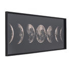 Quadro Lua Preto 60x160cm