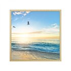 Quadro Lugares Com Vidro Conjunto Com 2 Partes 60x60cm Belchi