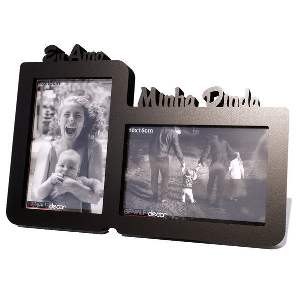 Quadro Madrinha Padrinho Eu Amo Minha Dinda Presente Criativo