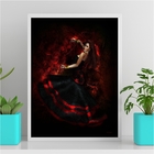 Quadro Maria Padilha Pombagira 45x34cm - Com Vidro Moldura:ma