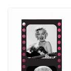 Quadro Marilyn Desenho Uniart Colorido 45x45cm