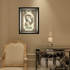 Quadro Marilyn Monroe Dolar 24x18cm - Com Vidro Moldura:madei