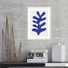 Quadro Matisse Blue Nudes Leaf 45x34cm - Com Vidro Moldura:ma