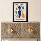 Quadro Matisse - Forma Corpo Feminino 45x34cm Moldura Branca