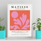 Quadro Matisse - O Equilíbrio Da Forma 45x34cm Moldura Branca