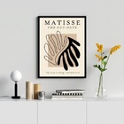 Quadro Matisse The Cut-outs 24x18cm - Com Vidro Moldura:madei