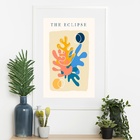 Quadro Matisse The Eclipse - 60x48cm Moldura Preta