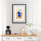 Quadro Matisse The Island - 60x48cm Moldura Preta