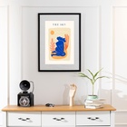 Quadro Matisse The Sky - 60x48cm Moldura Preta