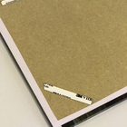 Quadro Mdf Geométrico Colorido Rosa E Dourado 90x60cm