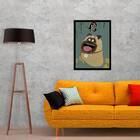 Quadro Mel The Secret Life Of Pets 24x18cm - Com Vidro Moldur