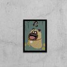 Quadro Mel The Secret Life Of Pets 24x18cm - Com Vidro Moldur