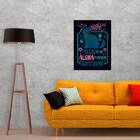 Quadro Meow Is Like Aloha, It Can Mean Anything 24x18cm - Com