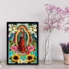Quadro Mexicano Nossa Senhora De Guadalupe 33x24cm Moldura:ma