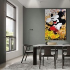 Quadro Michey Bigode - 1 Tela Estampado