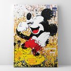 Quadro Michey Bigode - 1 Tela Estampado