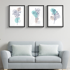 Quadro Minimalista Moldura E Vidro Para Sala Quarto