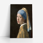 Quadro Moça Com Brinco De Pérola Johannes Vermeer 60x40cm