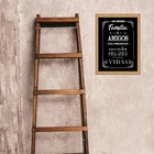 Quadro Moldura Dourada Área Gourmet 45x34cm Acabamento:com Ac