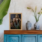 Quadro Moldura Dourada Arquétipo Cleópatra 33x24cm Acabamento