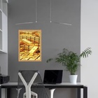 Quadro Moldura Dourada Arquétipo Riqueza - Ouro 33x24cm Acaba