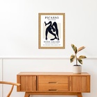 Quadro Moldura Dourada Picasso - The Acrobat 45x34cm Acabamen