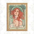 Quadro Moldura Dourada Signo Câncer 45x34cm Acabamento:com Vi