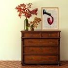 Quadro Moldura Dourada Vinho Tinto 24x18cm Acabamento:com Ace