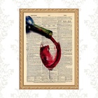 Quadro Moldura Dourada Vinho Tinto 24x18cm Acabamento:com Ace