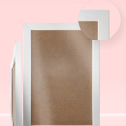 Quadro Moldura Vertical Imagination Has No Limit 30x40cm