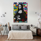 Quadro Monalisa Colors -- Br Artes