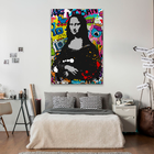 Quadro Monalisa Colors -- Br Artes