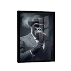 Quadro Monkey Gangstar -- Br Artes