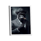 Quadro Monkey Gangstar -- Br Artes