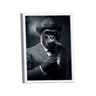 Quadro Monkey Gangstar -- Br Artes