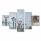 Quadro Montmartre Van Gogh Arte Canvas 110x65cm