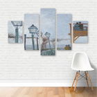 Quadro Montmartre Van Gogh Arte Canvas 110x65cm