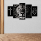 Quadro Mosaico Ele Vive E Reina