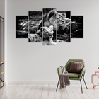 Quadro Mosaico O Casal