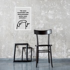 Quadro Motivacional Atitudes E Resultados 45x34cm - Com Vidro