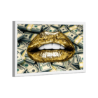 Quadro Mouth Dollars -- Br Artes