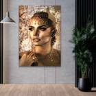 Quadro Mulher Dourada -- Br Artes