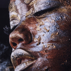 Quadro Mulher III Bronze 120x120cm