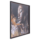 Quadro Mulher III Bronze 120x120cm