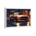 Quadro Mustang Orange -- Br Artes