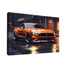Quadro Mustang Orange -- Br Artes