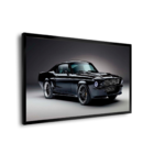 Quadro Mustang Preto -- Br Artes