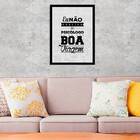 Quadro Não Preciso Psicólogo, Só De Viagem 33x24cm - Com Vidr