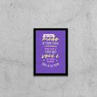 Quadro Não Tenha Medo De Perder Pessoas 33x24cm - Com Vidro M